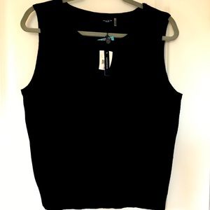 Cashmere black vest